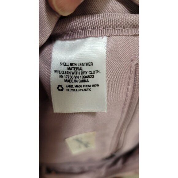 Universal Thread Mauve Backpack Faux Leather Adjustable Straps Multiple Compartm - Picture 6 of 10